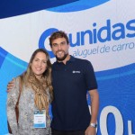 Karina Franco, da R11 Travel, com Filepe Roque Karina Franco, da R11 Travel, com Filepe Roque