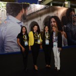 Keli Lima, Deborah Fraga e Luelei Munhoz, da Franga Viagens, e Mara Garcia, da Bless Turismo
