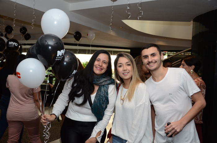 Luciana Fonseca de Gois, da Vida Turismo, Mariane Freitas e Victor Freitas, da Jet Lag Viagens Luciana Fonseca de Gois, da Vida Turismo, Mariane Freitas e Victor Freitas, da Jet Lag Viagens