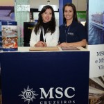 Luciana Marçola e Elizangela Silva, da MSC Cruzeiros