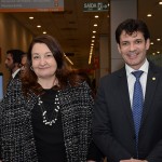 Magda Nassar, presidente da Abav, e Marcelo Alvaro Antônio, ministro do Turismo Magda Nassar, presidente da Abav, e Marcelo Alvaro Antônio, ministro do Turismo