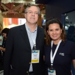 Manuel Simão, do Recife CVB, e Schirlley Azevedo, da CVC Corp