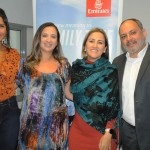 Mariana Casanova, da Soul Traveler, Cibele Mounin, de Dubai, Kelly Valim, da Soul Traveler, e Marcelo Abreu, da Emirates