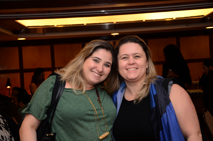Mariana Syllos, da Diversa Turismo, e Bruna Basile, da 55 Destinos Mariana Syllos, da Diversa Turismo, e Bruna Basile, da 55 Destinos