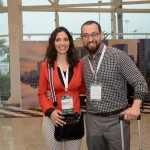 Mariana Tortonese e Diogenes Toloni, da Aerolíneas Argentinas Mariana Tortonese e Diogenes Toloni, da Aerolíneas Argentinas