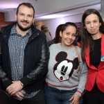 Mauricio Campos, Tatiana Campos e Elaine Alves, da Remagic