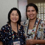 Mayra Iguchi da Hip Hotels e Bianca Caballero do SAT