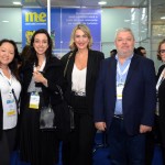 Mayumi Ogasawara, Hub2 World, Bianca Pizzolito e Luciane Leite, da WTM-LA, Eduardo Bittencourt e Miriam Silva, da CH Travel