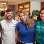 Nathalie Freitas, Daniel Fantinate e Giuliana Orçati, da R11 Travel e Camila Tambellini, da Ancoradouro