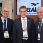 Ney Gonçalves, Fernando Santos e Marcelo Matera, da Abav Nacional