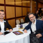 Nicholas Faranda, da Disney, e Mauricio Alexandre, da RCA Nicholas Faranda, da Disney, e Mauricio Alexandre, da RCA