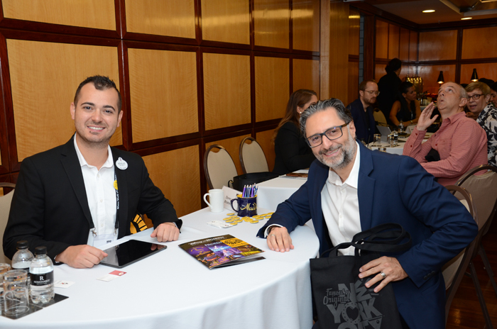 Nicholas Faranda, da Disney, e Mauricio Alexandre, da RCA Nicholas Faranda, da Disney, e Mauricio Alexandre, da RCA