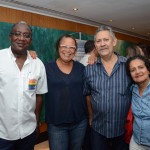 Olante Deodoro, da Cores Vivas, Odete Maria, da Livre Tour, Luiz Carlos, da Extrema Viagens e Turismo, e Edna Veloso, da Viagens Sazotours