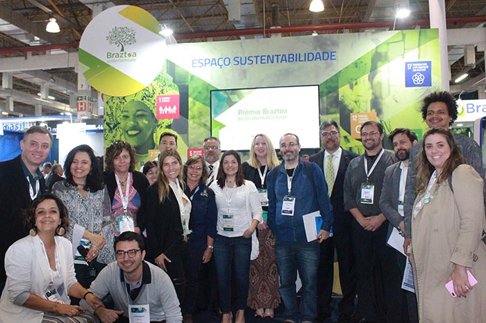 Finalistas do Prêmio Braztoa de Sustentabilidade são anunciados durante 47ª Abav Expo; confira os selecionados 1 Premiação aconteceu durante a Abav Expo 2019