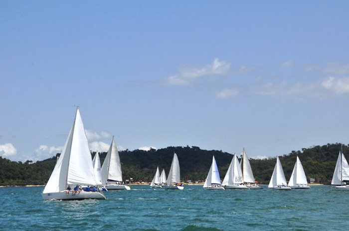 Secretaria de Turismo divulga destinos náuticos da Bahia no São Paulo Boat Show Regata Aratu Maragojipe, um dos destinos náuticos da Bahia (Foto: Rita Barreto)