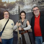 Rey do Star Wars, entre Cristiane Aparecida e João Tadeu, da Arqturismo