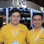 Roberto Vertemati e Rogério Mendes, da CVC Corp