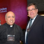 Rodolfo de Vasconcelos, do Santuario Notre Dame de Lourdes, e Bertrand Bilger, Aeroporto Tarbes Lourdes Pyrénées