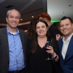 Rogério Klinger, Vivi Siqueira e Emerson Camilo, da Sakura Tur