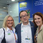 Rosa Masgrau, do M&E, Ricardo Alves, da Velle, e Gisele Abrahão, da GVA