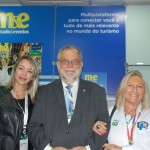 Rose Meire Dantas e Enrique Ambrosio, da Abresc, e Rosa Masgrau, do M&E