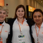Rosemeire Capuzzo, Ana Zuppi e Renata Lima, da Gol