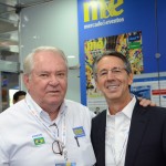 Roy Taylor, do M&E, e Eloi de Oliveira, do Grupo Flytour