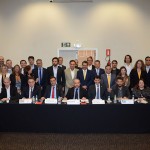 Secretários e dirigentes estaduais de Turismo com membros do Ministério do Turismo, Abav e Embratur Secretários e dirigentes estaduais de Turismo com membros do Ministério do Turismo, Abav e Embratur
