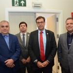Silvio Nascimento, Carlos Brito, Gilson Machado e Osvaldo Matos, da Embratur Silvio Nascimento, Carlos Brito, Gilson Machado e Osvaldo Matos, da Embratur