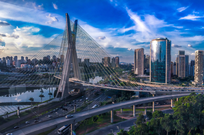 Entre os destinos brasileiros, São Paulo ocupa a primeira posição