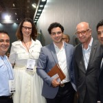 Tiharu Matsumoto, do Parque Balneário Hotel, Renata Beraldo, Rafael Menna, Rafael Guaspari, do Nobile, e Reginaldo Cunha, da Atlantica Hotels