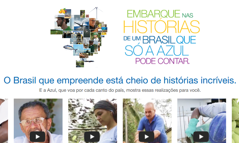 'Histórias de um Brasil que sonha' é a nova campanha da Azul 1 Untitled