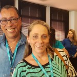 Wellington Oliveira, da WDM Viagens de Campinas e Lilian Salgado, da Antaris de Bragança Paulista