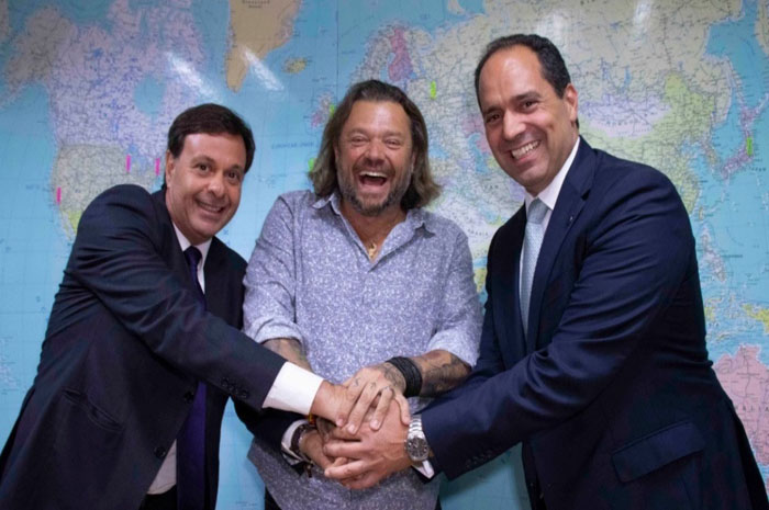 Gilson Machado, Richard Rasmussen, André Pitaguari Germanos