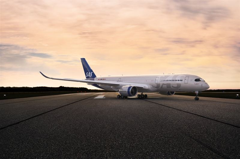 Scandinavian revela nova pintura com chegada do primeiro A350 1 yourfile