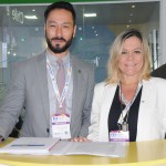 Alexandre Nakagawa e Vanessa Mendonça, da Setur-DF