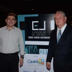 Alexandre Pereira, secretário de Turismo de Fortaleza, e Roy Taylor, do M&E