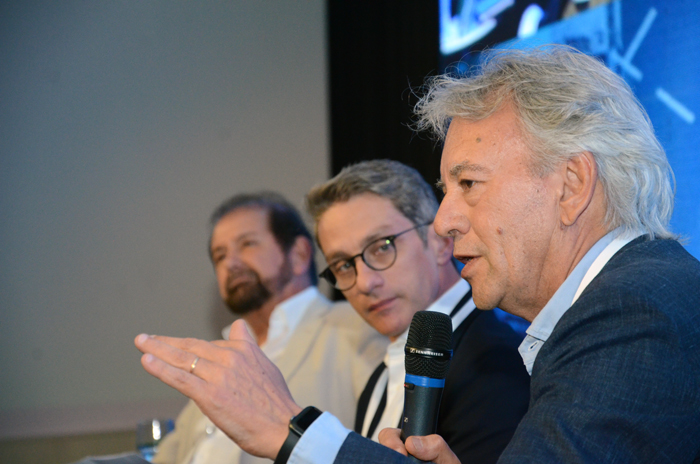 Encontro de Líderes: painel mostra como o investidor estrangeiro vê o Brasil 2 Alexandre Sollero, da BHG, durante sua apresentação