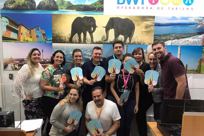 RCD Hotels capacita equipe da BWT Operadora em Curitiba 1 Carla Cecchele e equipe BWT Operadora