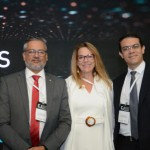 Bob Santos, do MTur, Larissa Diehl, do ICMBio, e Ricardo Fonseca, da SAC