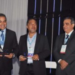 Breno Mesquita, Claudio Junior e Bruno Mesquita, do JPA Travel Market, com Claiton Armelin, da CVC Breno Mesquita, Claudio Junior e Bruno Mesquita, do JPA Travel Market, com Claiton Armelin, da CVC