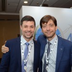 Bruno Saunders, da Gecas, e Arturo Barreira, da Airbus