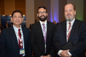 Carlos Salazar, Leandro Albuquerque e Eduardo Sanovicz