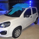 Carro zero km recebido pelo ganhador da campanha