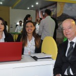 Claudia Macedo, Karomila Marcos e Claudio Maia, da Itaparica Tour