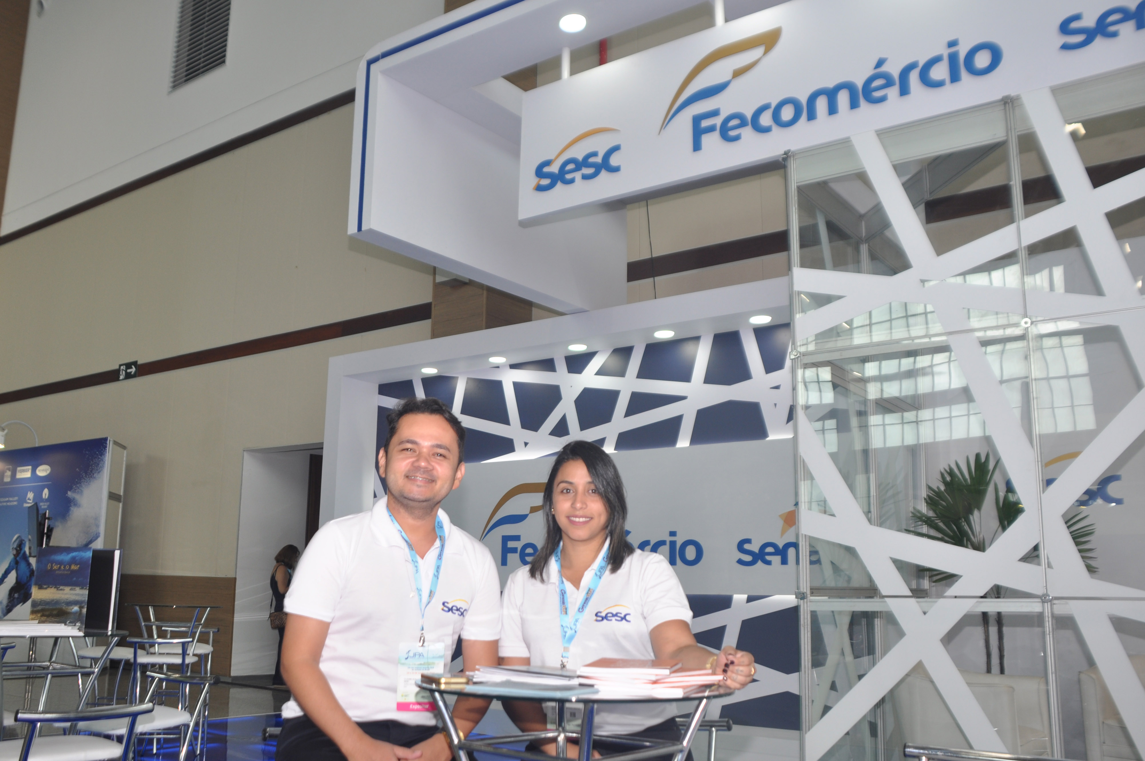 Cledmilson de Oliveira e Mariza Mendes, do Sesc de João Pessoa Cledmilson de Oliveira e Mariza Mendes, do Sesc de João Pessoa