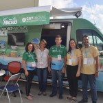 Cristina Quirino, Graziella Fritscher, Sérgio tenório, Lia Jatobá e Luiz Rios, da Setur Maceió Cristina Quirino, Graziella Fritscher, Sérgio tenório, Lia Jatobá e Luiz Rios, da Setur Maceió