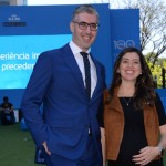 Seth van Straten e Júlia Medeiros, diretor Comercal e gerente de Marketing, respectivamente, da Air France-KLM da América do Sul
