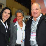 Denise Meyer, da Rouge, Mari Masgrau, do M&E, e Luis Calle, da CAMAR