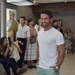 Desfile com roupas exclusivas durante o evento de promoção de Saint Barth Desfile com roupas exclusivas durante o evento de promoção de Saint Barth